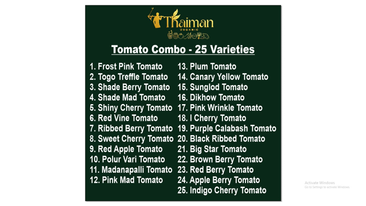Tomato Combo 25 Varieties - Image 2