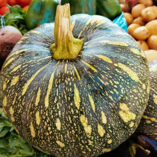 Green pumpkin seeds